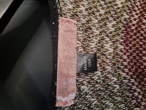 Closet Space Sweater‎ Vest Maroon, Black and White Size Large - Picture 2 of 4